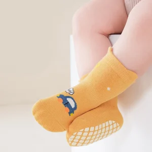 1 paio di calzini per bambini, ragazze, ragazzi, cartoni animati, vestiti color caramello, accessori per neonati, bambini, bambini, vestiti regalo per neonati 1