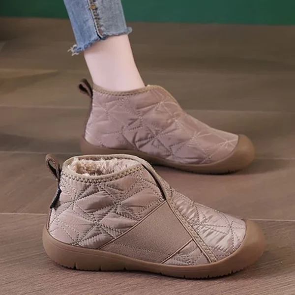Scarpe semplici da donna in cotone Stivali da neve da donna caldi e morbidi Scarpe casual da donna comode e leggere in inverno Botines Para Mujeres 1