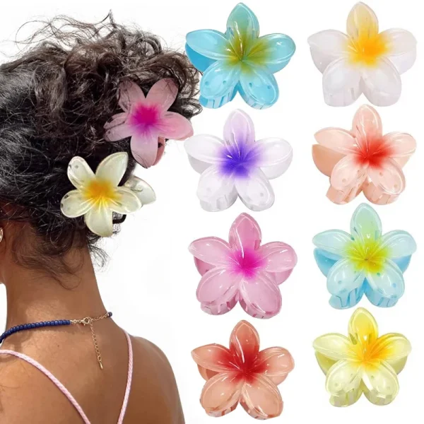 New Vintage acetato Hair Claw Clip Sweet Butterfly Hair Clip Hairpin Barrettes accessori per capelli alla moda Barrettes per le donne ragazze 1