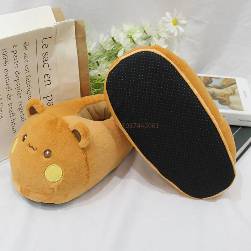 Nuove pantofole di peluche Panda Bubu e Yier Cartoon Panda Pantofole di cotone calde per coppie da interno Regalo autunnale e invernale 4