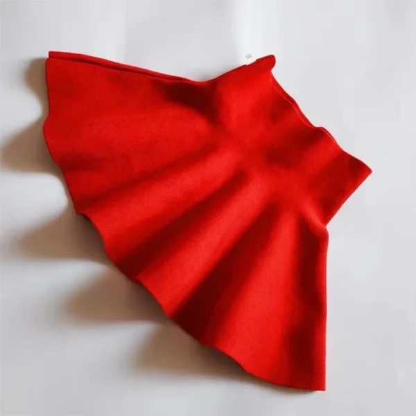 2-12 anni Del Bambino Della Neonata Gonna di Maglia Per I Bambini Autunno Inverno Principessa Gonne Mini Pieghettato Abbigliamento Per Bambini Ragazze Tutu vestiti 4