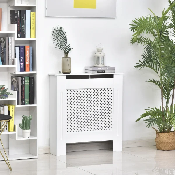 Coperchio radiatore HOMCOM coperchio radiatore MDF 78x19x82cm 2