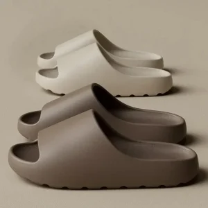 Pantofole in cocco Nuvola Sandali con suola spessa Moda estiva Pantofole da spiaggia con fondo morbido Sandali da donna Scivoli in EVA 1
