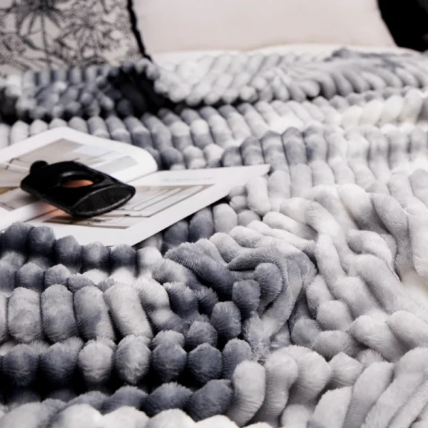 Coperta per letti flanella Fleece Tie dyeing coperta per divano singolo/Queen/King Winter Warm copriletto per letto matrimoniale coperta/Plaid 5
