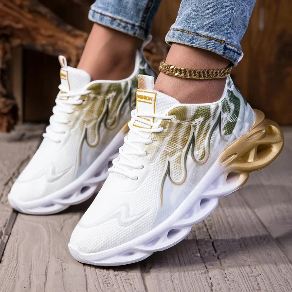 YRZL Scarpe da ginnastica da donna leggere estive da donna scarpe sportive casual da uomo scarpe da ginnastica da jogging traspiranti scarpe da tennis da donna 2