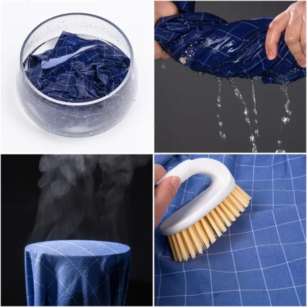Camicie da uomo in cotone 100% Oxford maniche lunghe plaid morbido vestibilità regolare camicia formale tasca camicetta sociale abiti maschili S-7XL 6