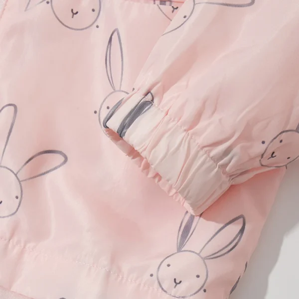 Primavera autunno cartone animato stampato capispalla per ragazze abbigliamento per bambini vestiti per bambini neonati cappotto con cappuccio per bambini giacca per bambini 4