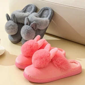 Pallene Caldo Fuzzy Soffici Pantofole Per Le Donne 2024 Inverno Nuovo Coperta antiscivolo Peluche Presentazioni Aziende Produttrici Giochi Coperta Morbido Comfort Casa Scarpe di Cotone 1