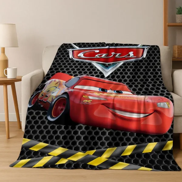26 Style Lightning McQueen Cars Cartoon Coperta di flanella, calda e accogliente coperta morbida per la casa, camera da letto, divano letto, copertura da picnic 6