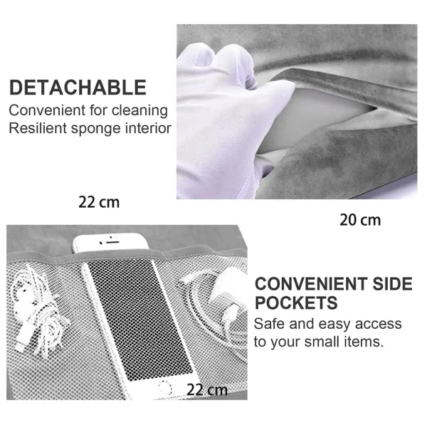Xnyocn Supporto per tablet Supporto per cuscino in spugna multifunzione per iPad Samsung Huawei Supporto per lettura linguetta Supporto per staffa per montaggio su letto Libro 5