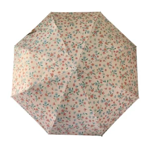 Ombrello automatico pieghevole a doppio scopo con fiori freschi e pioggia per ombrellone da donna con protezione solare dai raggi ultravioletti 1