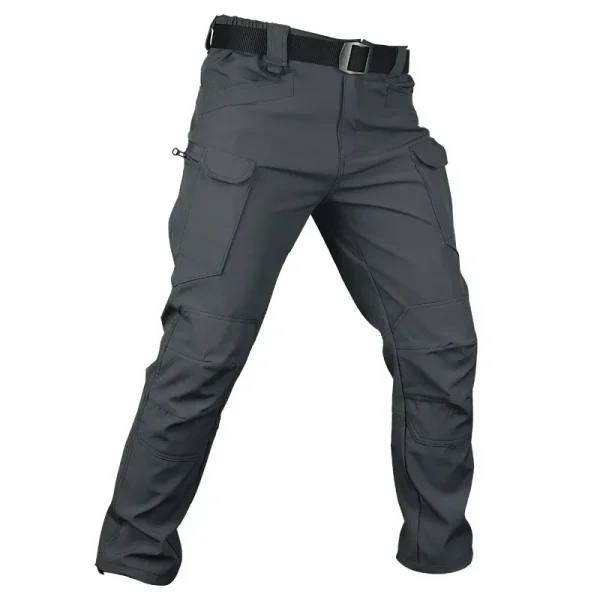 Pantaloni tattici da uomo pantaloni Cargo pantaloni elastici da combattimento abbigliamento da trekking impermeabile campeggio arrampicata lavoro pantaloni da esterno resistenti all'usura 2