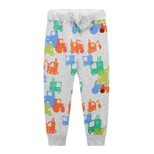 Misuratori di salto pantaloni della tuta per bambini di nuovo arrivo pantaloni per ragazzi a figura intera pantaloni con coulisse carrello elevatore pantaloni autunnali per bambini 1