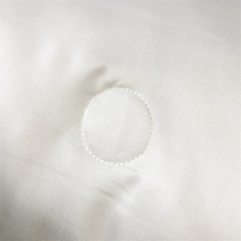 100% seta lavata trapunta estiva ricamo piumino rinfrescante ghiaccio liscio per letto coperta solida setosa morbida coperta estiva fresca 6