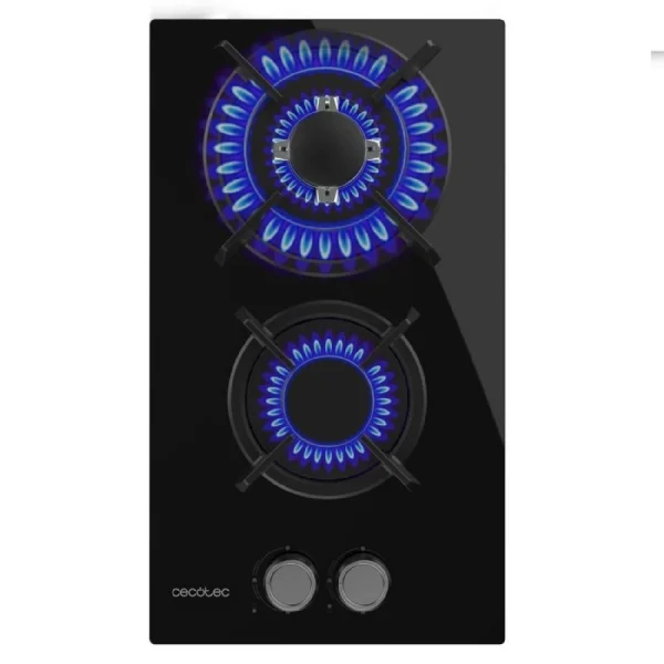 Cecotec Piano cottura a gas Bolero Squad G 2200S Vetro Nero 2