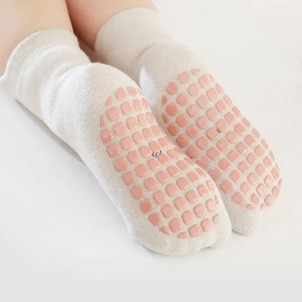 3/5 paia di calzini da pavimento antiscivolo con motivo animali adorabili per bambini, calzini casual traspiranti per attività indoor per ragazzi e ragazze 6