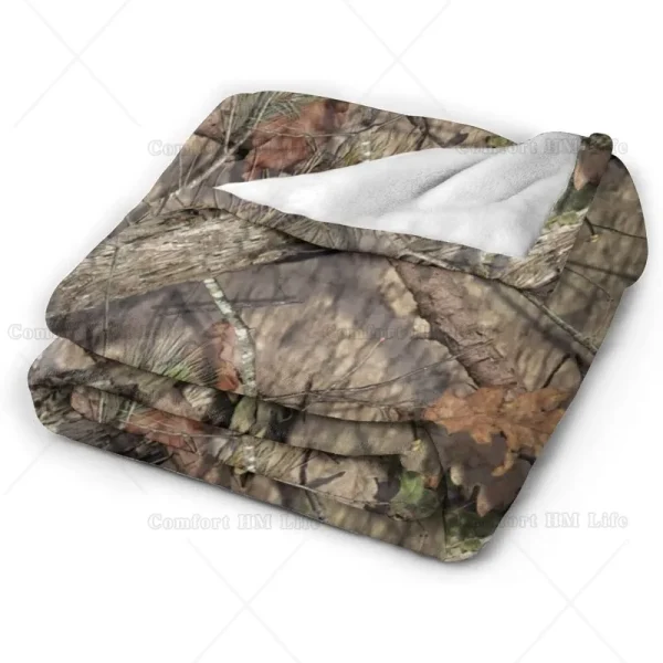 Camo caccia Camouflage Forest Throw coperta Super Soft Warm Bed coperte per divano divano Office Car Cozy flanella peluche coperta 2