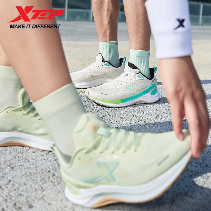 Xtep Lingbu ET Scarpe da corsa da uomo 2025 Scarpe sportive professionali resistenti all'usura ammortizzanti con rimbalzo primaverile 875119110003 5