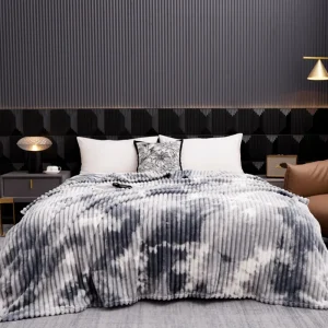 Coperta di alta qualità per letti Tintura per cravatte Manta calda Vari dimensioni Coperta in pile di flanella Thow Coperta per divano scozzese calda e spessa 1