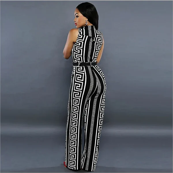 New Sexy Colorful High Street senza maniche Bodycon pagliaccetti tuta da donna con stampa 2023 Fashion Feminino tuta aderente 2