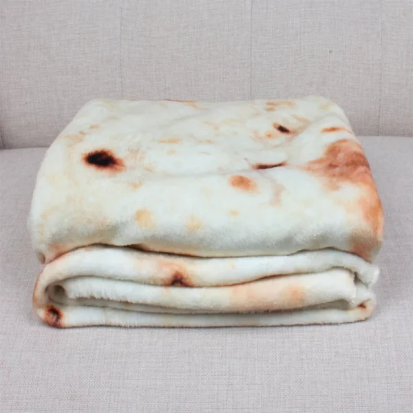 Coperta rotonda divertente per tortilla di mais multi-dimensione, morbida e calda coperta per divano, ufficio, letto, campeggio, viaggi, coperte di flanella 6