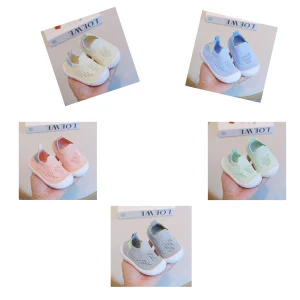 Scarpe da ginnastica per bambini con suola morbida antiscivolo in maglia traspirante primavera estate per ragazzi e ragazze scarpe casual da tennis scarpe da scuola per bambini 1