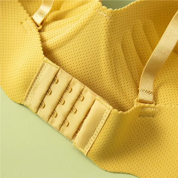 Reggiseno senza cuciture per ragazze di colore solido di alta qualità ragazze Comfort traspirante abbigliamento quotidiano biancheria intima ragazze reggiseno con tracolla rimovibile 5