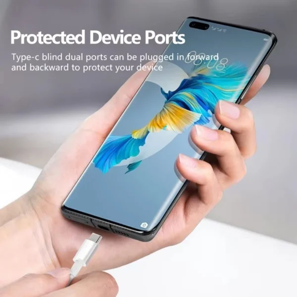 Cavo di ricarica rapido USB tipo C per Huawei Mate 40 50 Cavo USB-C per telefono cellulare Cavo dati per Xiaomi Samsung Oneplus POCO 5