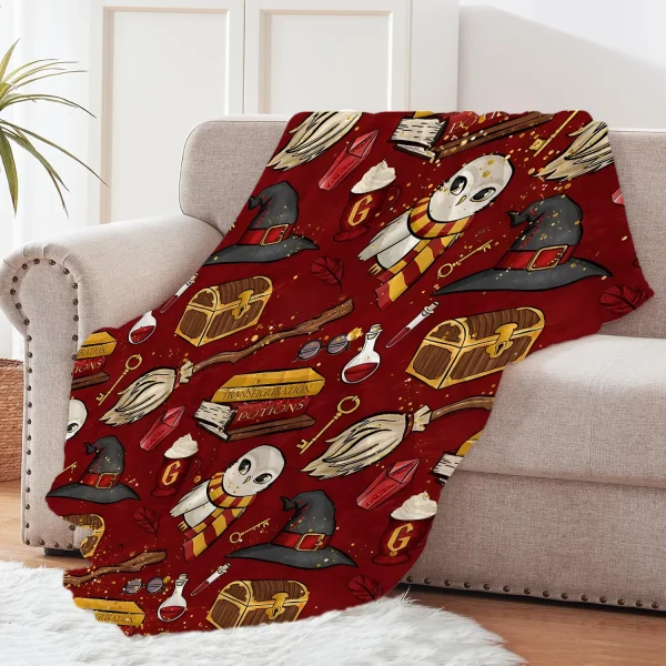 Coperta da tiro in flanella Coperta con stampa Coperta da pisolino super morbida e accogliente per divano letto Ufficio Viaggio Lavabile in lavatrice Regalo perfetto per la casa 1