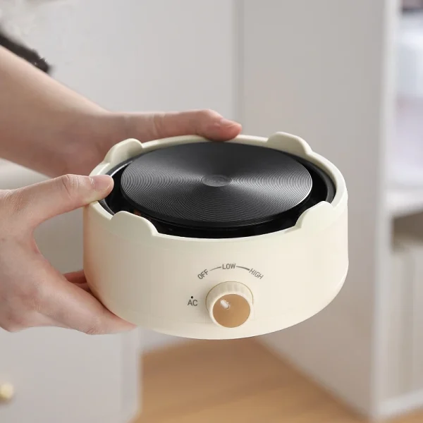 Mini fornello elettrico 500W Forno per caffè portatile Piccolo dispositivo per la cottura del tè Caldaia per la preparazione del tè 2