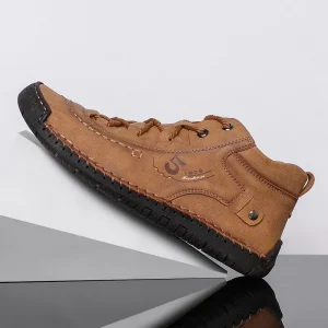 Men casual shoes handmade leather Men's ankle boots Loafers Comfort Walking Shoes Men's Low Shoes Hot Sale Loafers Sizes 1