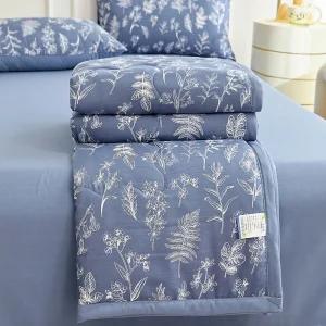 1piumino sottile per trapunta estiva trapunta singola/doppia/queen size coperta stampata colcha morbida per la casa (senza federa) 1