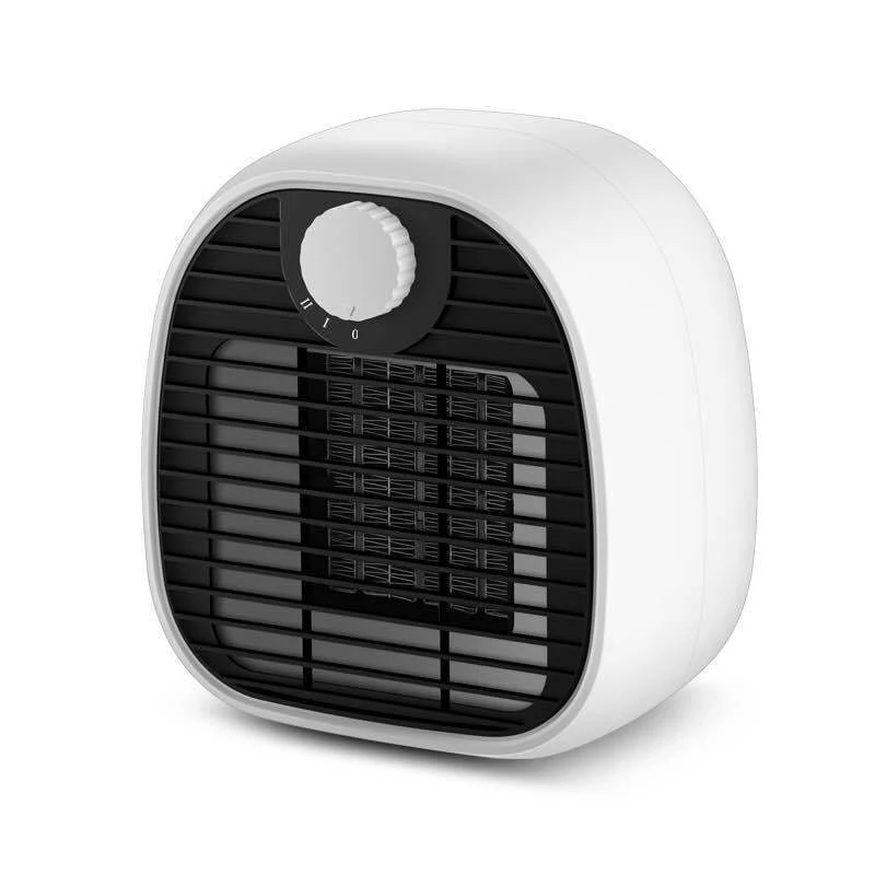Mini riscaldatore portatile, riscaldatore elettrico compatto per ufficio, ventilatore da tavolo ad alta potenza a riscaldamento rapido, ideale per casa e spazio di lavoro 6