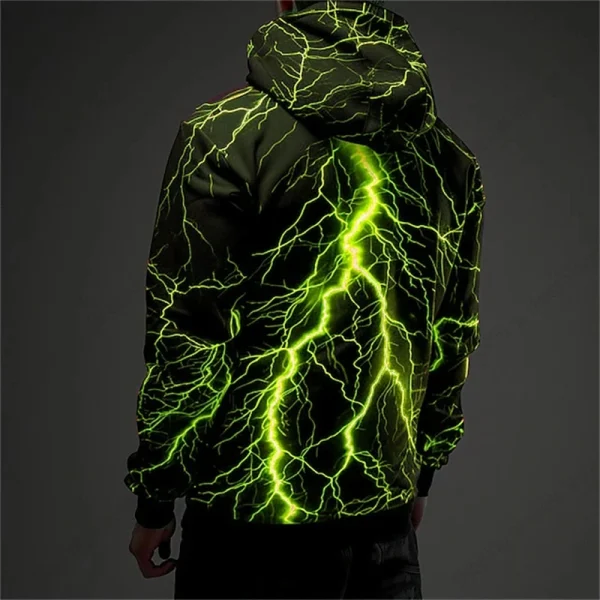 Nuova illuminazione retrò 3d stampa felpa con cappuccio uomo donna moda felpe con cappuccio felpa ragazzo cappotto donna felpe strada tuta oversize adolescenti 5