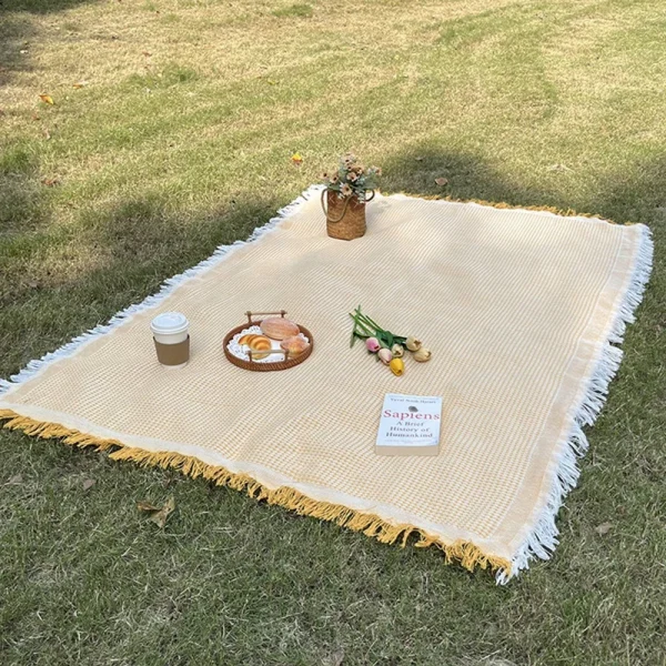 Coperta da Picnic per maglieria tappetino da Picnic all'aperto coperte morbide per divani asciugamano fodera per divano All Inclusive tovaglia antipolvere 4