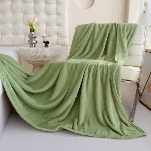 Coperta singola/Queen/Super King in pile più spessa per letto o divano, morbida coperta di peluche