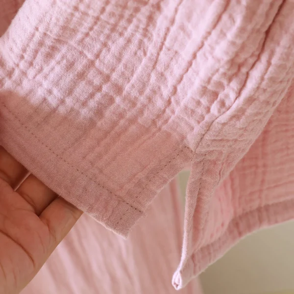 Pigiama autunno e inverno Pigiama per coppia 100% cotone Donna Pantaloni a maniche lunghe Set da due pezzi Indumenti da notte per donna e uomo 5