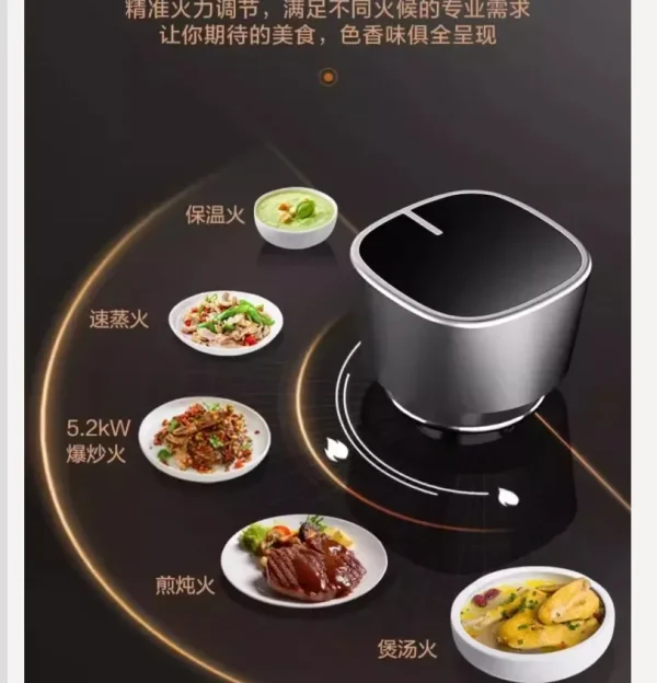 Piano cottura a gas da cucina a bruciatore singolo Vanward per gas GPL naturale da incasso BE 1