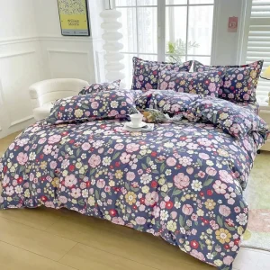1 lenzuolo da letto con stampa floreale lenzuola singole di alta qualità per letto singolo/queen/king lenzuolo per letti matrimoniali lenzuolo 1