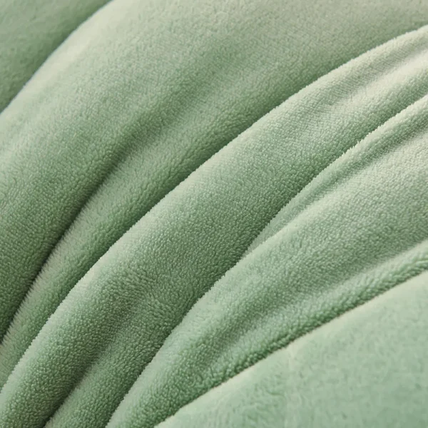 Trapunta invernale in velluto double face addensata calda biancheria da letto in cashmere di agnello artificiale queen size coperta ponderata trapunta per letto matrimoniale 4