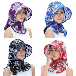 Cappello da sole all'aperto cappello di protezione UV berretto da pesca cappelli da pescatore cappello da sole Unisex per la spiaggia 1