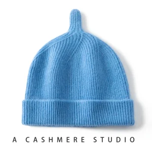 Mantieni caldo il cappello invernale per bambini Berretto lavorato a maglia unisex Bambini 100% cashmere Skullies Cappelli per ragazzi Cofano Ragazze Berretti Accessori 1