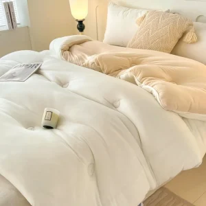 Trapunta super morbida, trapunta invernale, trapunta spessa e calda, biancheria da letto con aria condizionata, adatta a tutte le stagioni 1