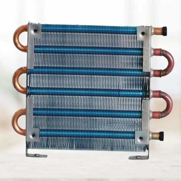 Piccolo radiatore a condensatore Robusto evaporatore a tubo di rame per frigorifero Radiatore di raffreddamento ad aria per apparecchiature industriali fai da te 3