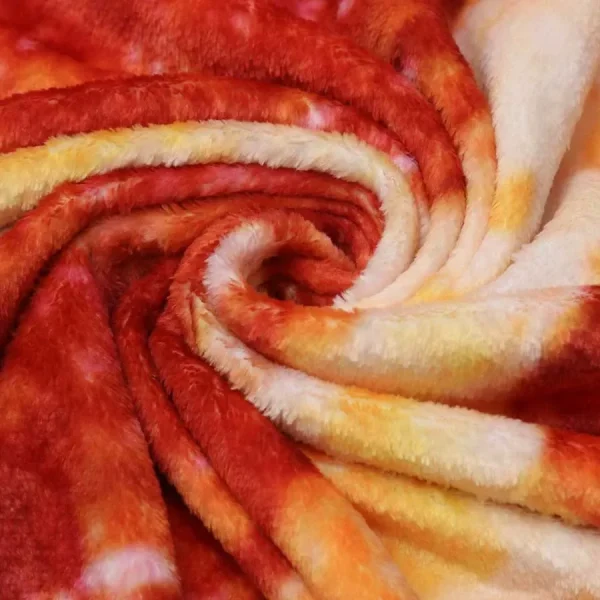 WASART Warm coral fleece tortilla pizza coperta messicana round lavash wool sofa plaid winter fluffy plush large throw coperte 3