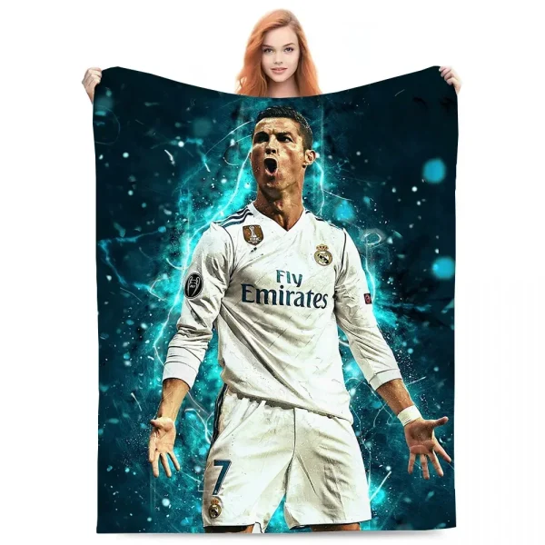 Ronaldoes Soffici coperte e getta morbide Copriletto sul letto Plaid Indossare una coperta King Size Leone Kennedy Bears Copridivano Txt 3