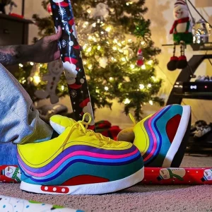 Soffici pantofole invernali per la casa Popolari su Instagram, scarpe da soggiorno morbide e antiscivolo con suola spessa, divertenti scarpe alte e calde, uomo donna 1