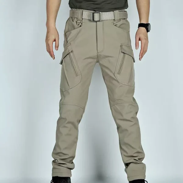 Città da uomo Gargo Inverno Tattico SharkSkin Giubbotti Pantaloni da trekking Pesca Arrampicata Trekking Caccia casual Pantaloni da campeggio M-5XL 6
