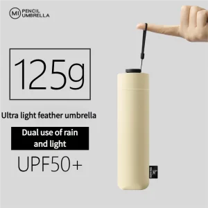 Protezione solare portatile per brasatura in stile giapponese da 125 g, protezione UV, resistenza agli agenti atmosferici, ombrello manuale 1