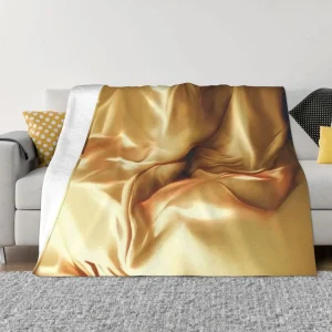 Tessuto di raso di seta oro pallido serie 6 coperte di natale biancheria da letto decorazione natalizia halloween